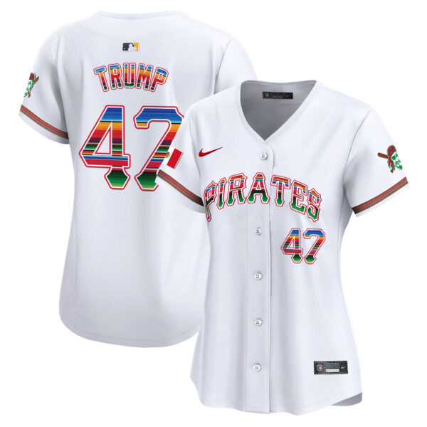 Women's Pittsburgh Pirates Mexico Vapor Premier Limited Jersey - All Stitched - Image 13