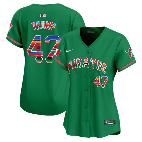 Women's Pittsburgh Pirates Mexico Vapor Premier Limited Jersey - All Stitched - Image 27