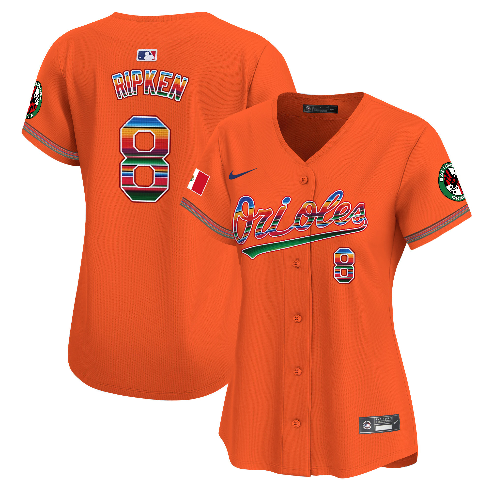 Women's Baltimore Orioles Mexico Vapor Premier Limited Jersey - All Stitched - Image 42