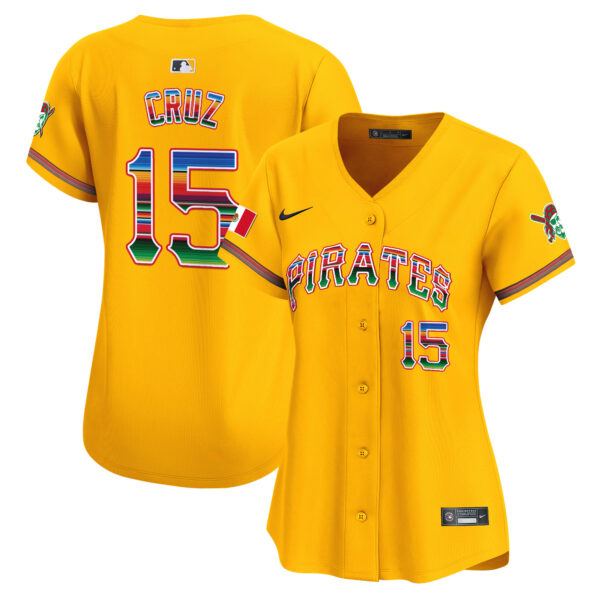 Women's Pittsburgh Pirates Mexico Vapor Premier Limited Jersey - All Stitched - Image 31