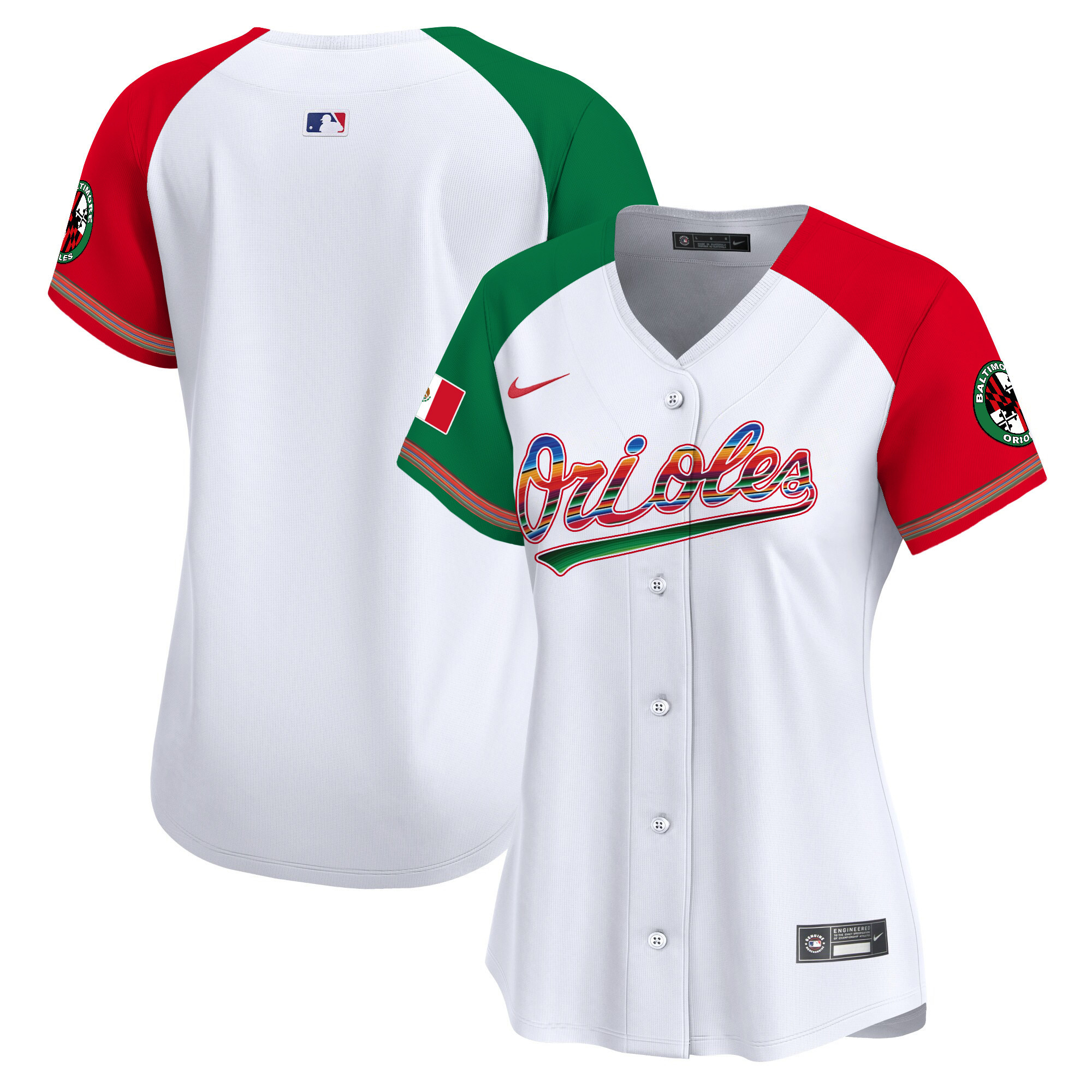 Women's Baltimore Orioles Mexico Vapor Premier Limited Jersey - All Stitched - Image 54
