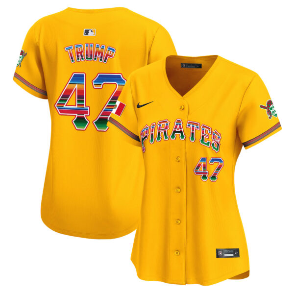 Women's Pittsburgh Pirates Mexico Vapor Premier Limited Jersey - All Stitched - Image 34