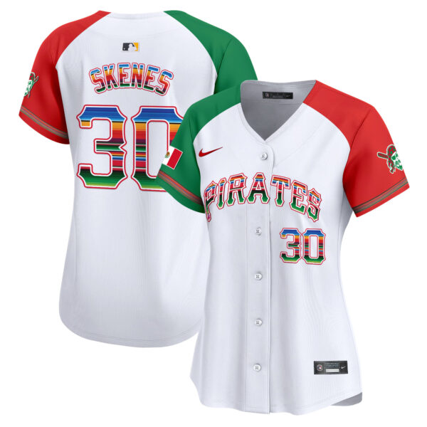 Women's Pittsburgh Pirates Mexico Vapor Premier Limited Jersey - All Stitched - Image 39