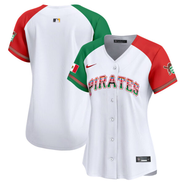 Women's Pittsburgh Pirates Mexico Vapor Premier Limited Jersey - All Stitched - Image 42