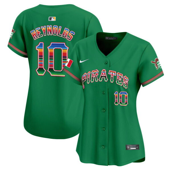 Women's Pittsburgh Pirates Mexico Vapor Premier Limited Jersey - All Stitched - Image 22