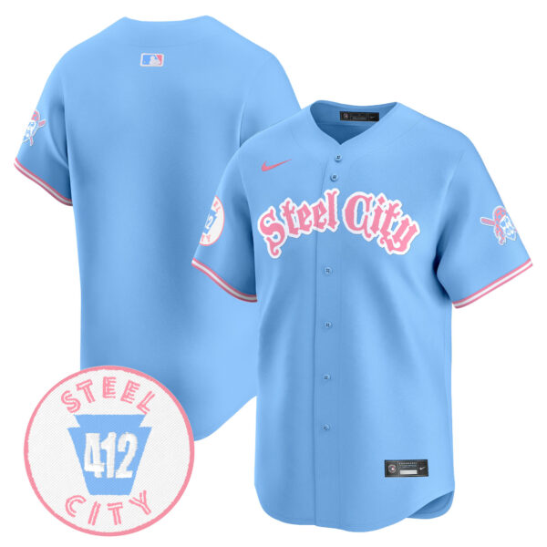 Unisex Pittsburgh Pirates Bubblegum Pink Vapor Premier Limited Jersey V2 - All Stitched - Image 35