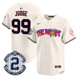 Men's New York Yankees The Bronx Graffiti Vapor Premier Limited Jersey V7 - All Stitched