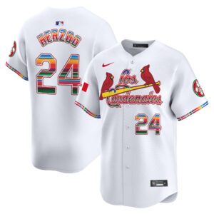 Men's St. Louis Cardinals Fiesta Cardenales Vapor Premier Limited Jersey - All Stitched