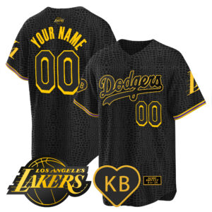 Dodgers 2024 Mamba Baseball Custom Jersey - All Stitched