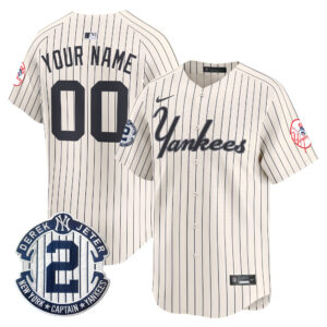Yankees Throwback Vapor Premier Limited Custom Jersey - All Stitched