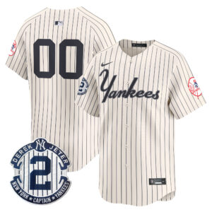 Yankees Throwback Vapor Premier Limited Custom Jersey V2 - All Stitched
