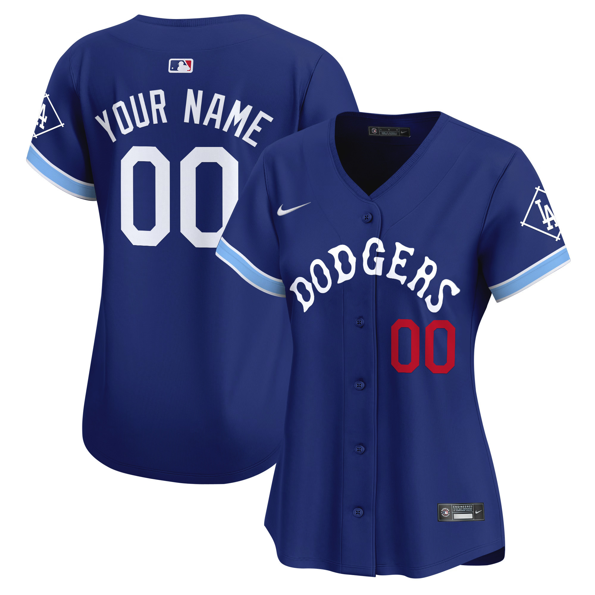 Dodgers Tribute Vapor Premier Limited Custom Jersey - All Stitched - Image 5