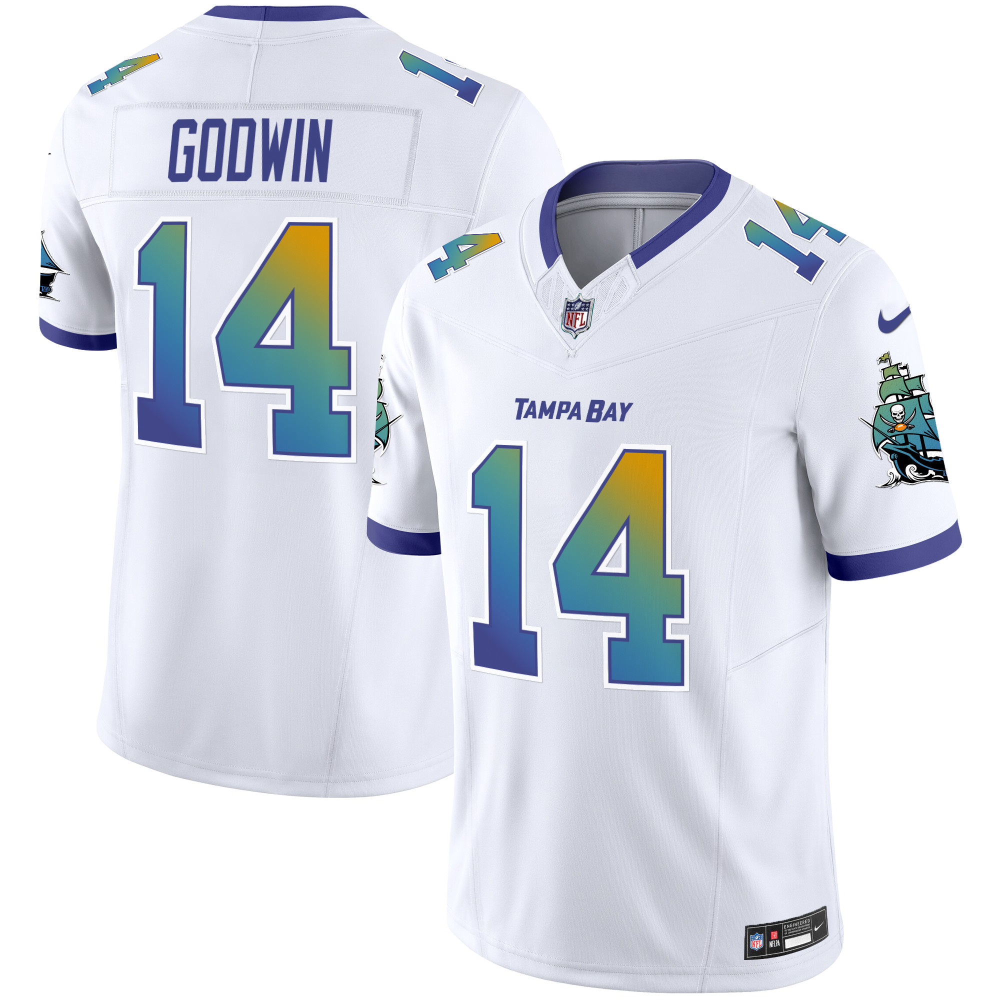 Men's Buccaneers "Tampa City" Vapor Limited Jersey - All Stitched - Image 17