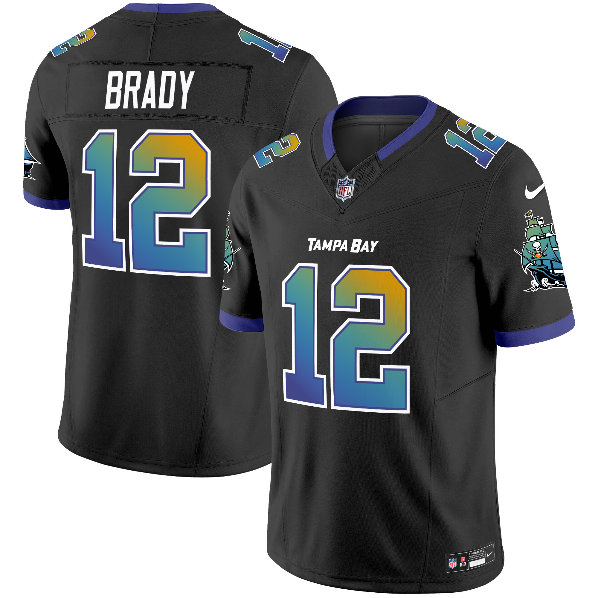 Men's Buccaneers "Tampa City" Vapor Limited Jersey - All Stitched - Image 8