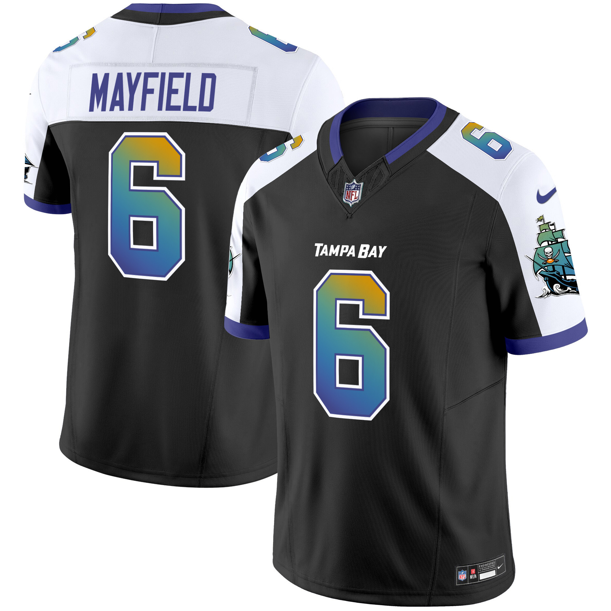 Men's Buccaneers "Tampa City" Vapor Limited Jersey - All Stitched - Image 4