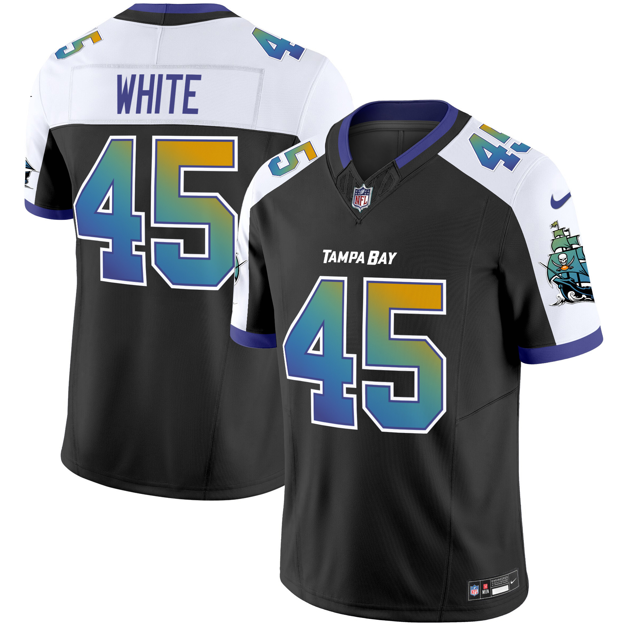 Men's Buccaneers "Tampa City" Vapor Limited Jersey - All Stitched - Image 7