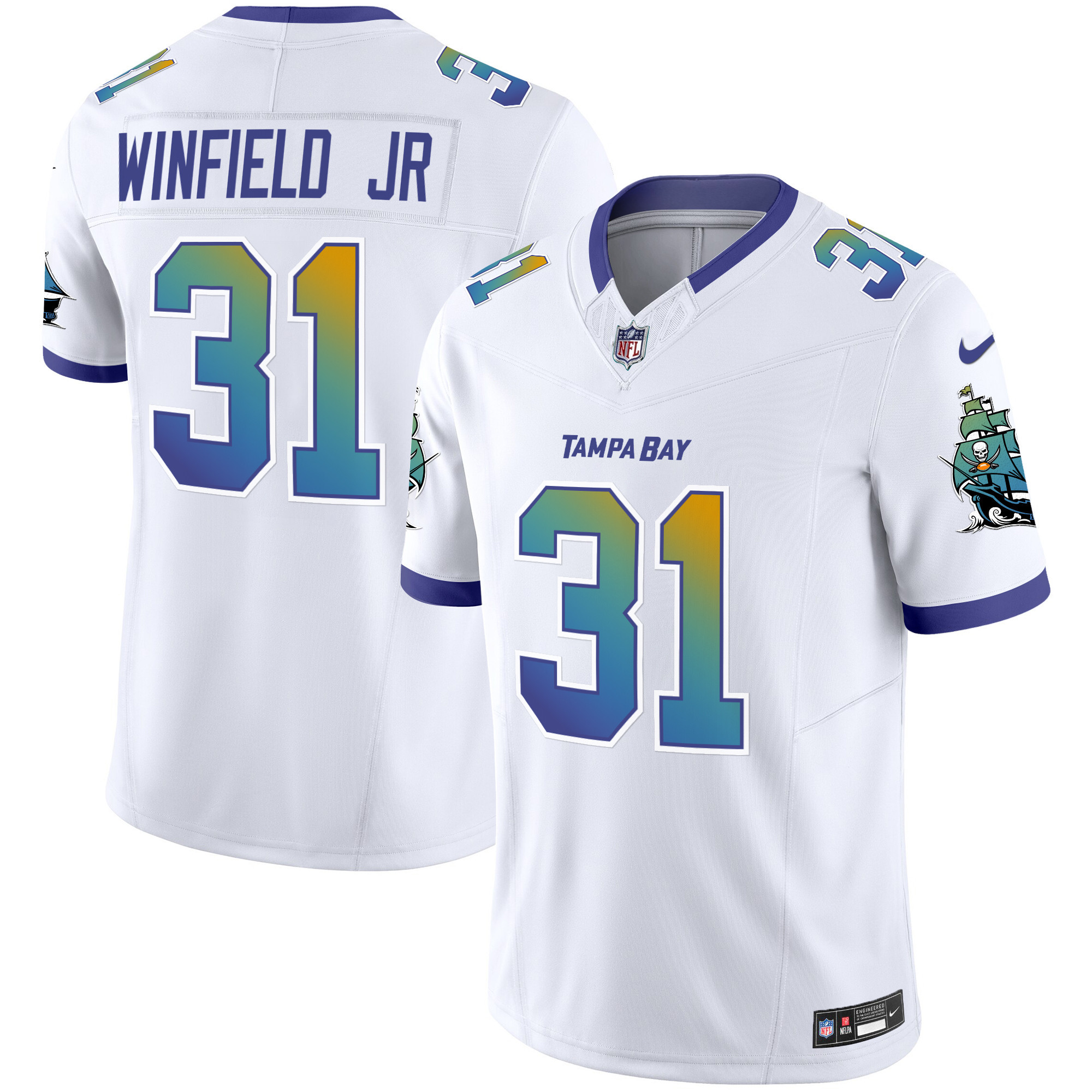 Men's Buccaneers "Tampa City" Vapor Limited Jersey - All Stitched - Image 20