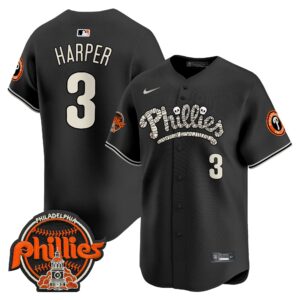 Men's Phillies Halloween Vapor Premier Limited Jersey - All Stitched