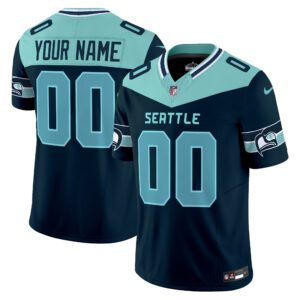 Seahawks "Seattle City" Vapor Limited Custom Jersey - All Stitched
