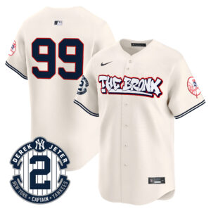 Men's New York Yankees The Bronx Graffiti Vapor Premier Limited Jersey V8 - All Stitched