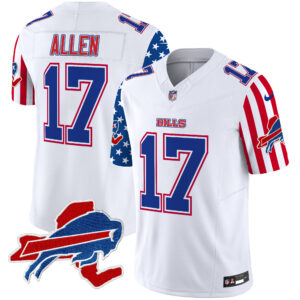 Men's Bills 2025 Independence Day Vapor Premier Limited Jersey - All Stitched
