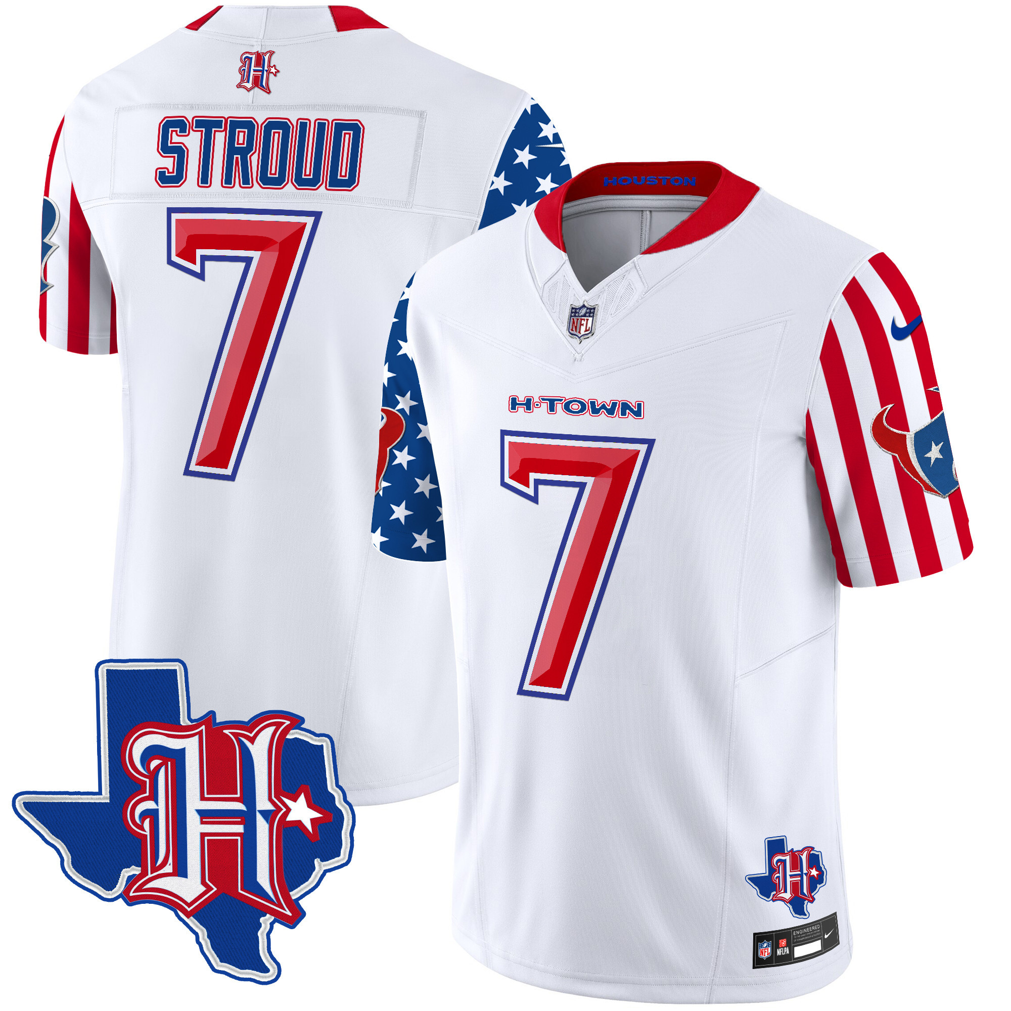 Men's Houston Texans American Style Vapor Limited Jersey - All Stitched