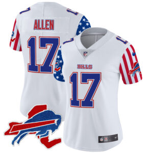 Women's Bills 2025 Independence Day Vapor Premier Limited Jersey - All Stitched