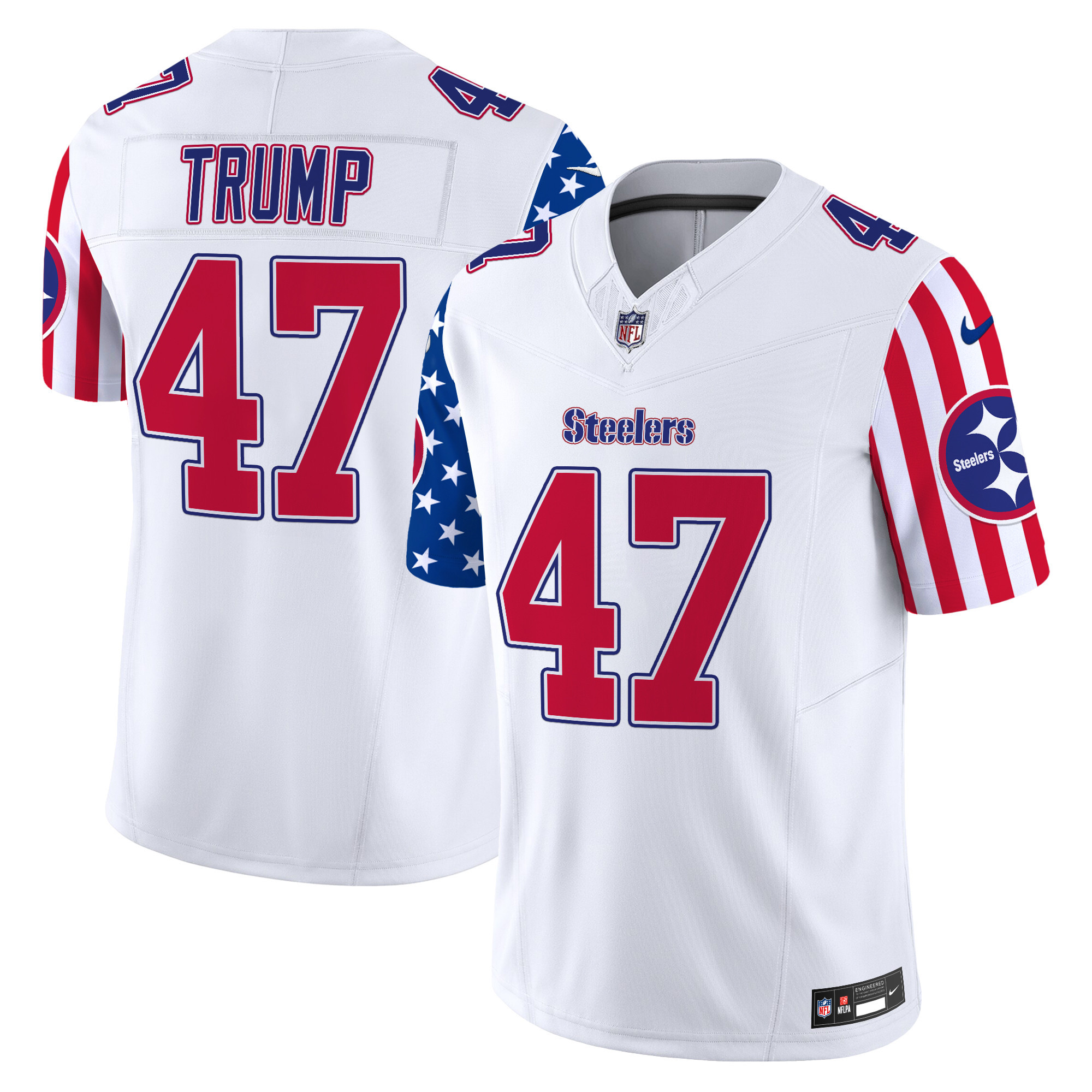 Men's Steelers American Style Vapor Limited Jersey - All Stitched - Image 9