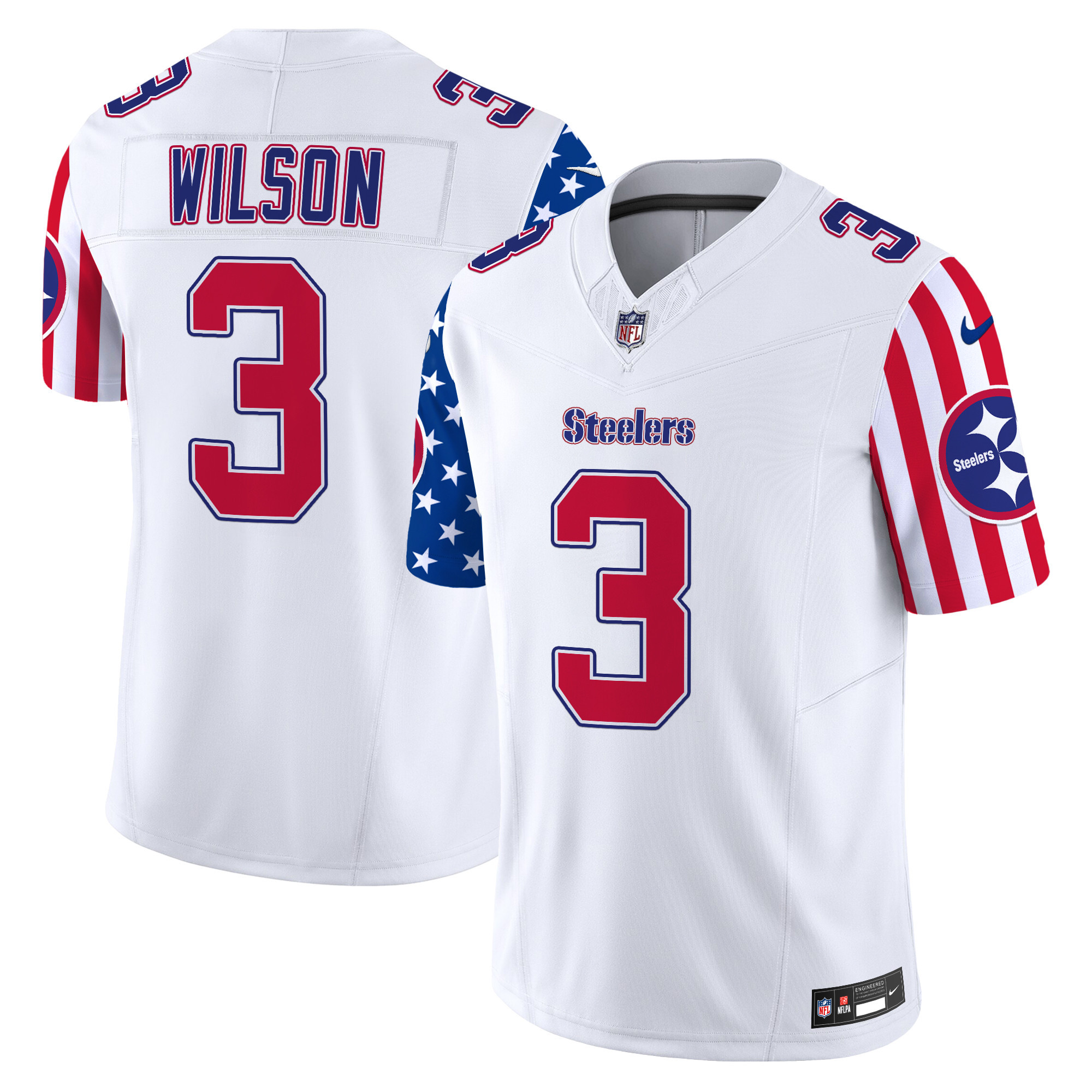 Men's Steelers American Style Vapor Limited Jersey - All Stitched