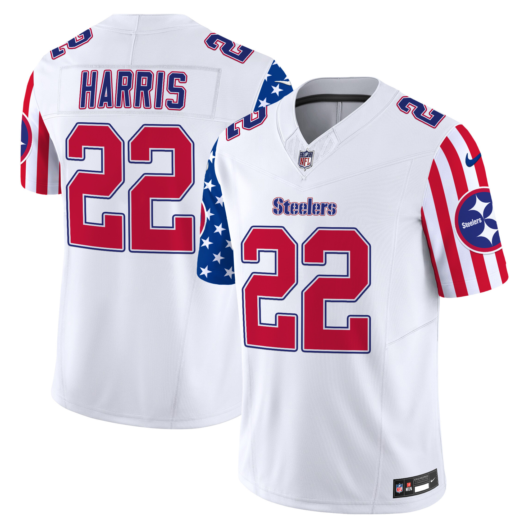 Men's Steelers American Style Vapor Limited Jersey - All Stitched - Image 6