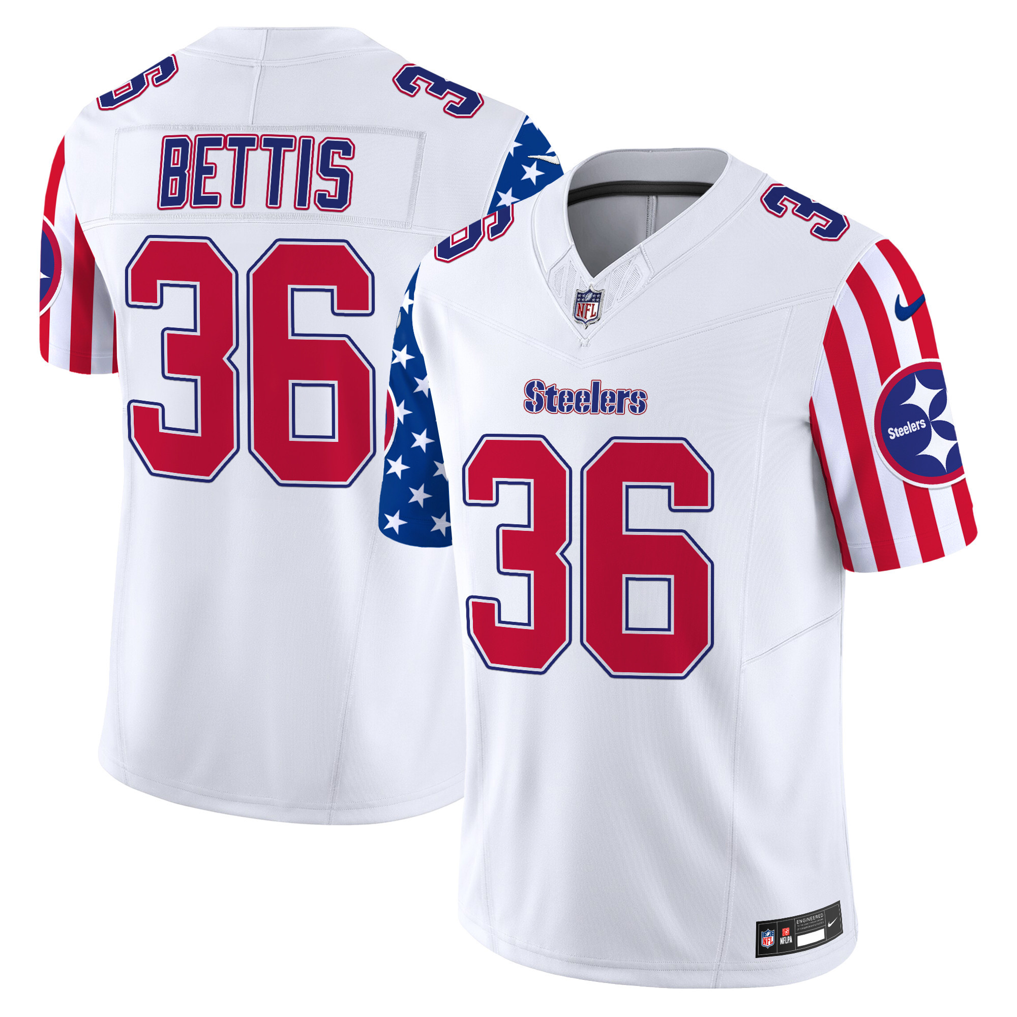 Men's Steelers American Style Vapor Limited Jersey - All Stitched - Image 8