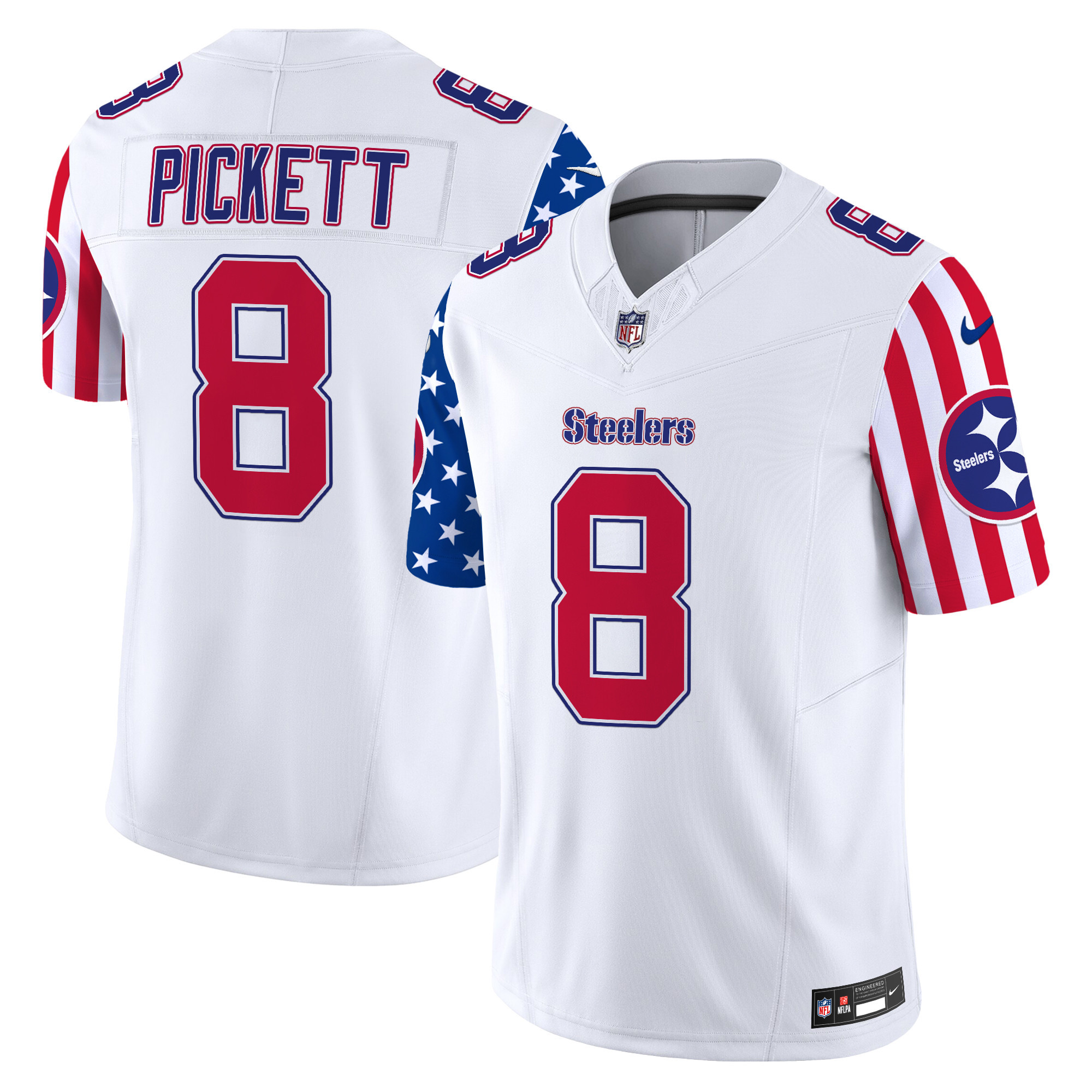 Men's Steelers American Style Vapor Limited Jersey - All Stitched - Image 4