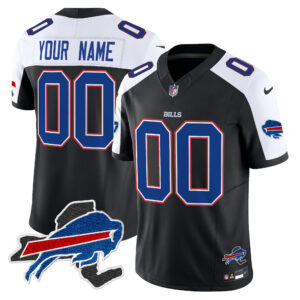 Bills New York Patch Vapor Limited Custom Jersey V3 - All Stitched
