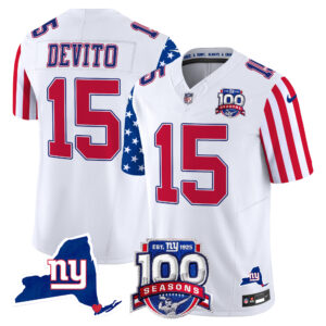 Men's New York Giants American Style Vapor Limited Jersey - All Stitched