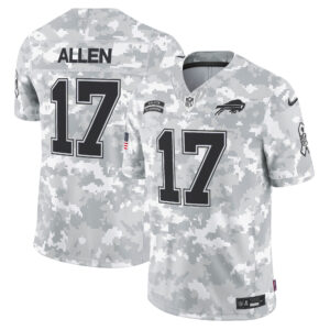 Buffalo Bills 2024 Salute to Service Vapor Limited Jersey - Arctic Camo - All Stitched