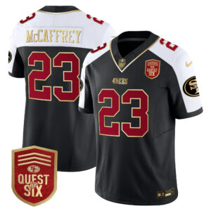 Men's 49ers Quest For Six Patch Vapor Limited Jersey - All Stitched