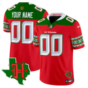 Houston Texans 2024 Christmas Vapor Limited Jersey - All Stitched