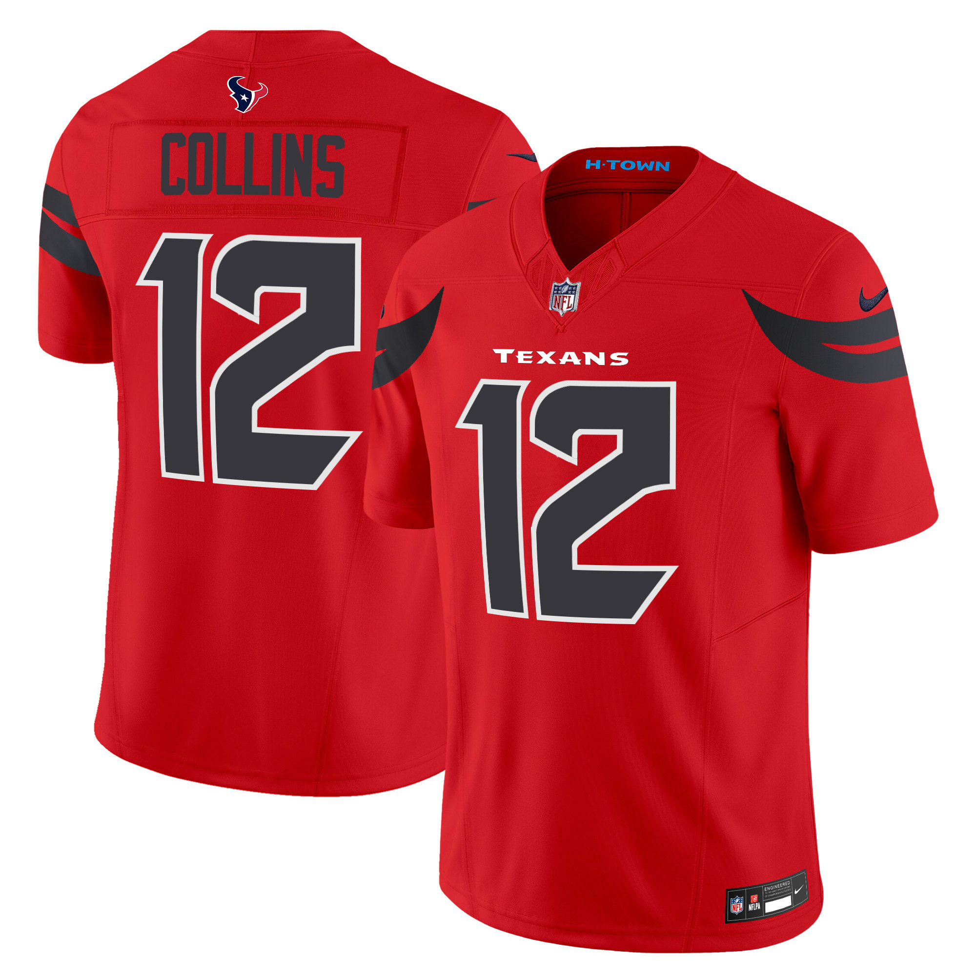 Men's Houston Texans 2024 Vapor Limited Jersey V2 - All Stitched - Image 27