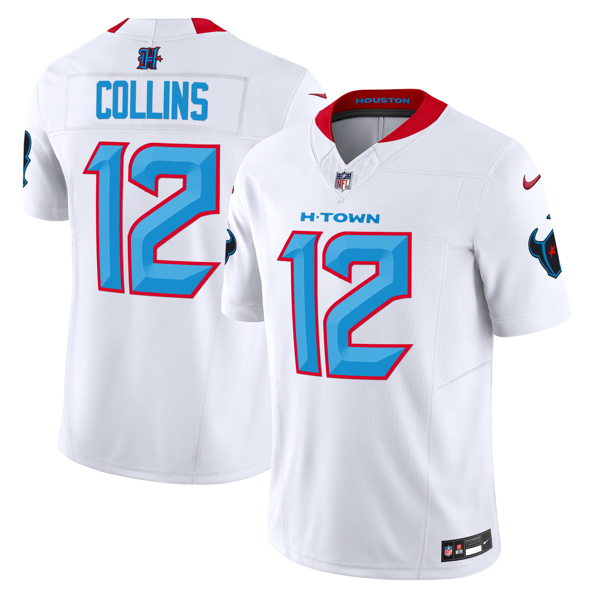 Men's Houston Texans 2024 Vapor Limited Jersey V2 - All Stitched - Image 54