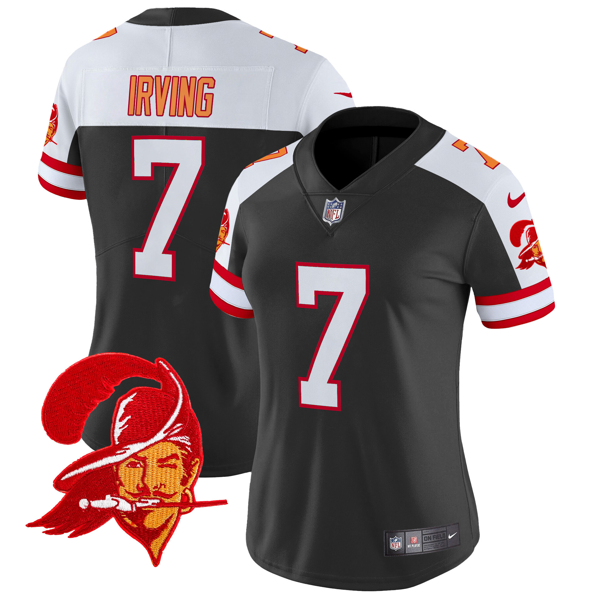 Women's Tampa Bay Buccaneers Throwback Vapor Limited Jersey V2 - All Stitched - Image 14