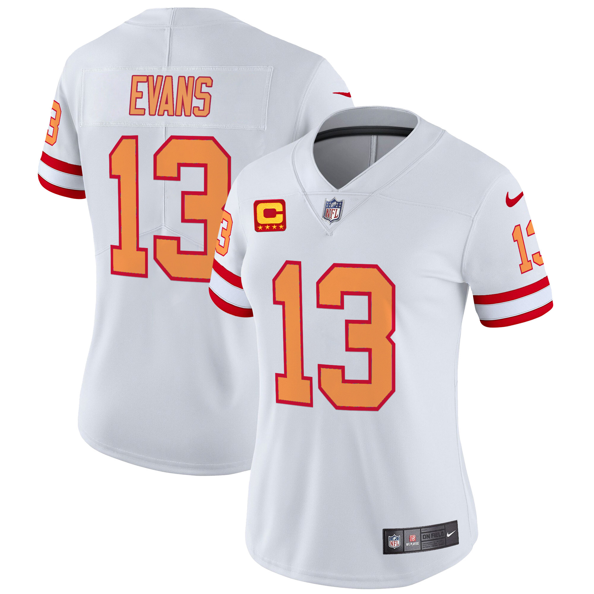 Women's Tampa Bay Buccaneers Throwback Vapor Limited Jersey V2 - All Stitched - Image 24