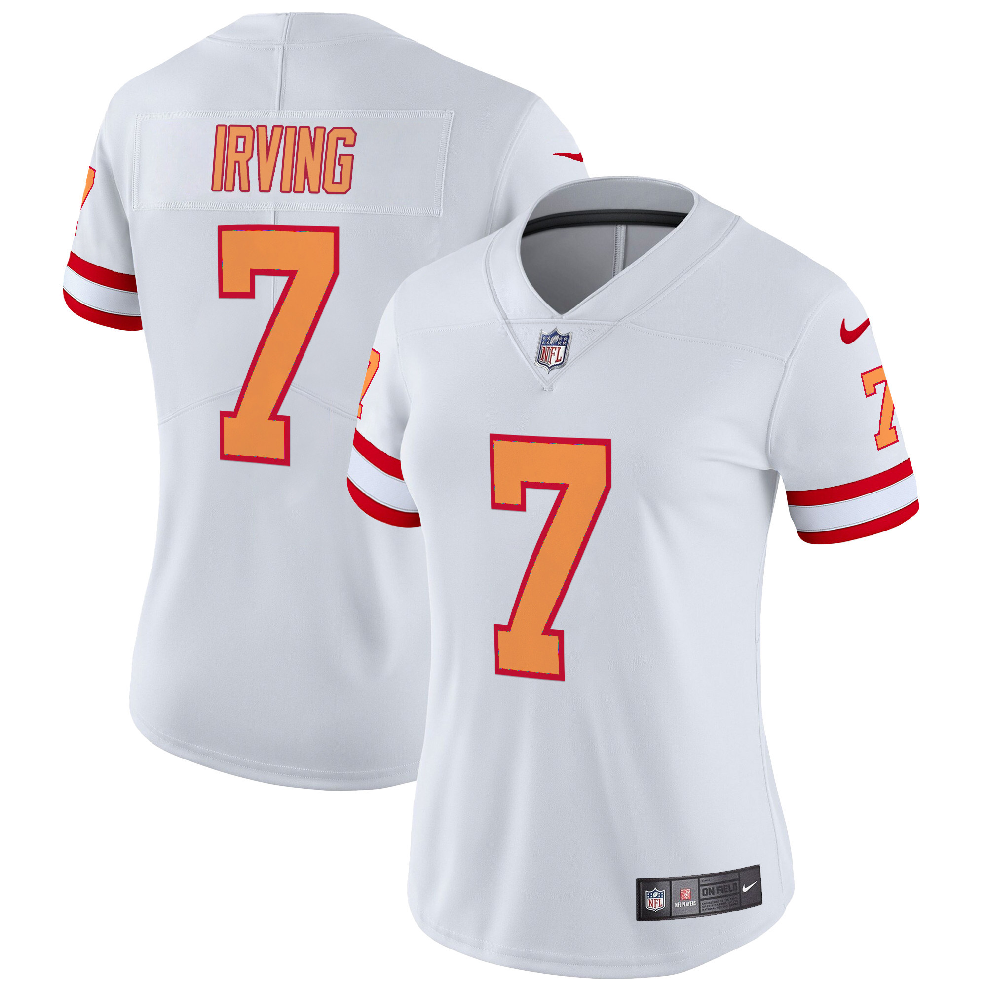 Women's Tampa Bay Buccaneers Throwback Vapor Limited Jersey V2 - All Stitched - Image 28