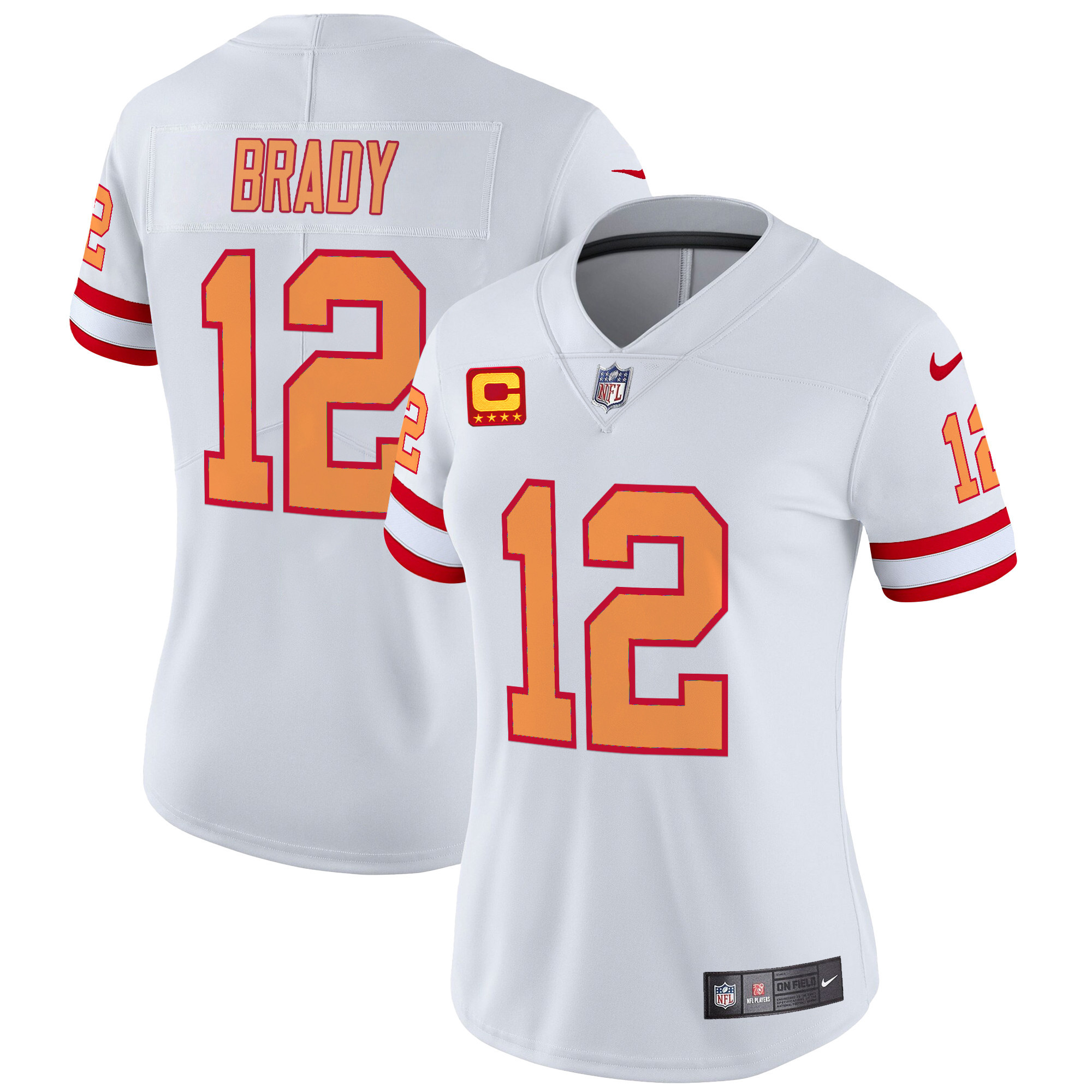 Women's Tampa Bay Buccaneers Throwback Vapor Limited Jersey V2 - All Stitched - Image 23