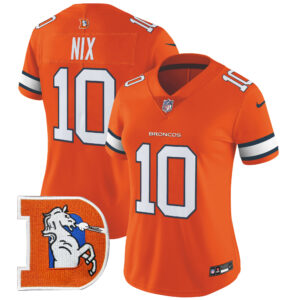 Women's Denver Broncos Throwback Vapor Limited Jersey V2 - All Stitched