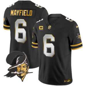 Men's Buccaneers Throwback Gold Vapor Limited Jersey - All Stitched