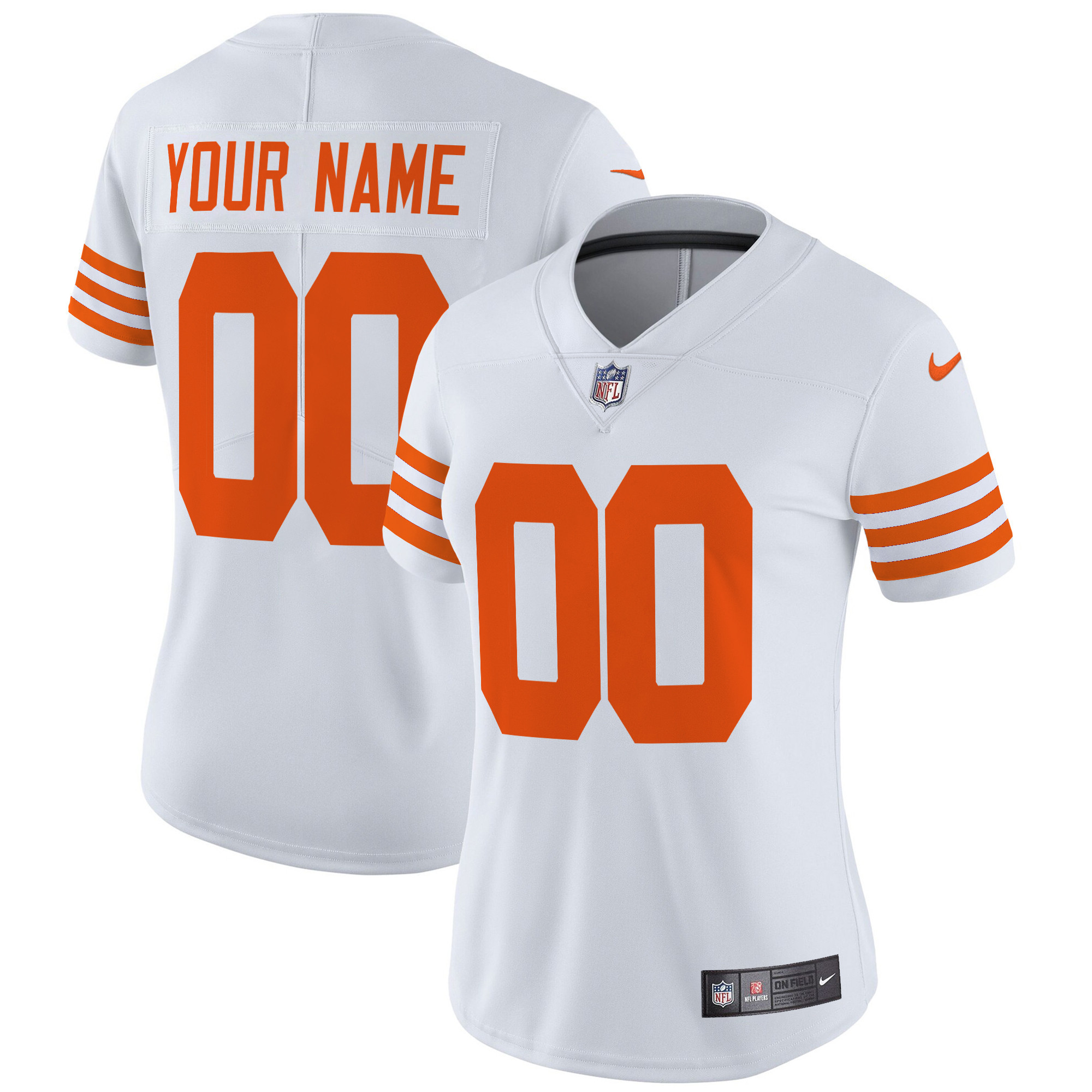 Chicago Bears Throwback Vapor Limited Custom Jersey - All Stitched - Image 9