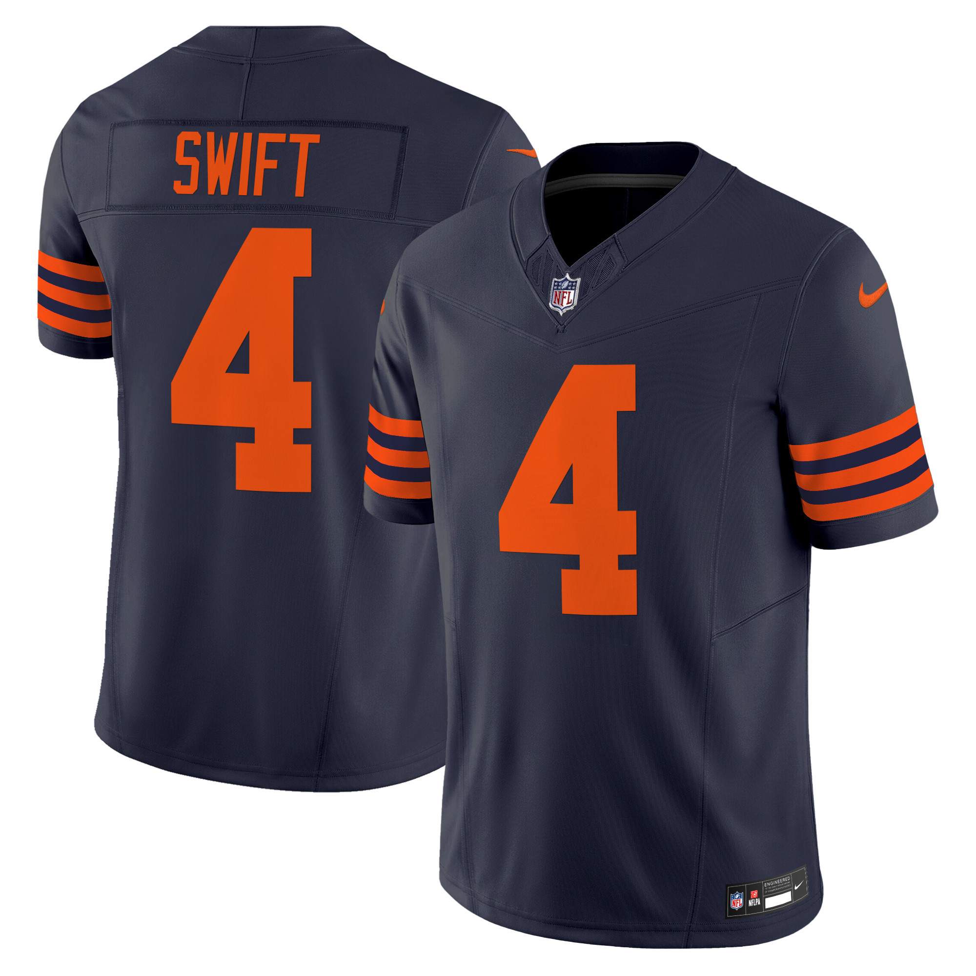 Men's Chicago Bears Throwback Vapor Limited Jersey - All Stitched - Image 17