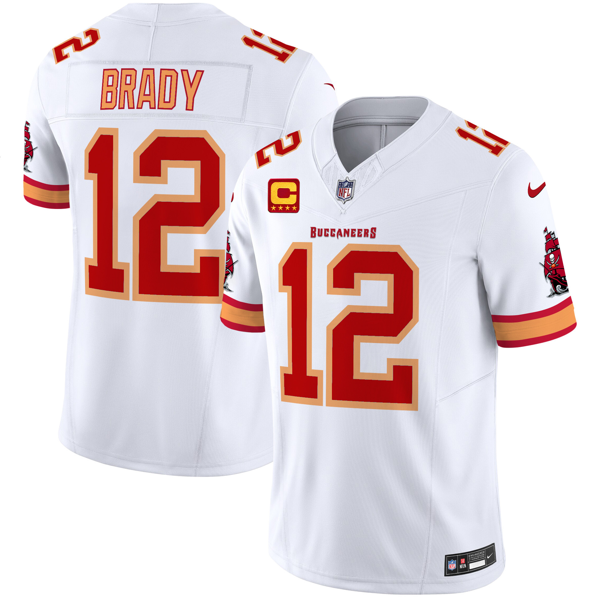 Men's Buccaneers Throwback Vapor Limited Jersey V3 - All Stitched - Image 16