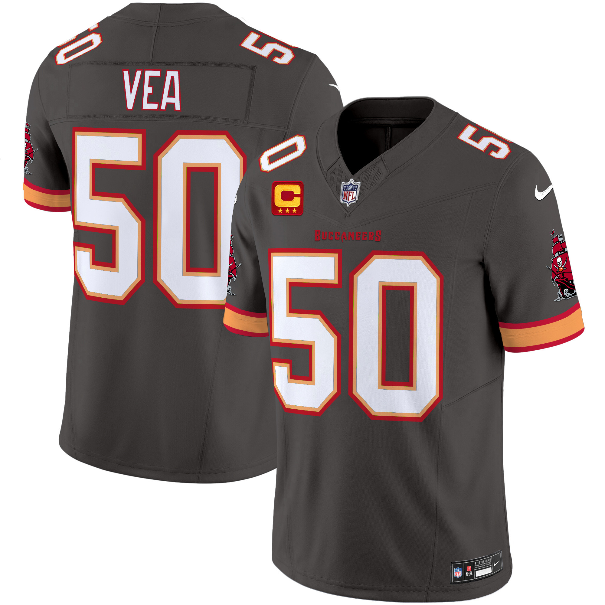 Men's Buccaneers Throwback Vapor Limited Jersey V3 - All Stitched - Image 26