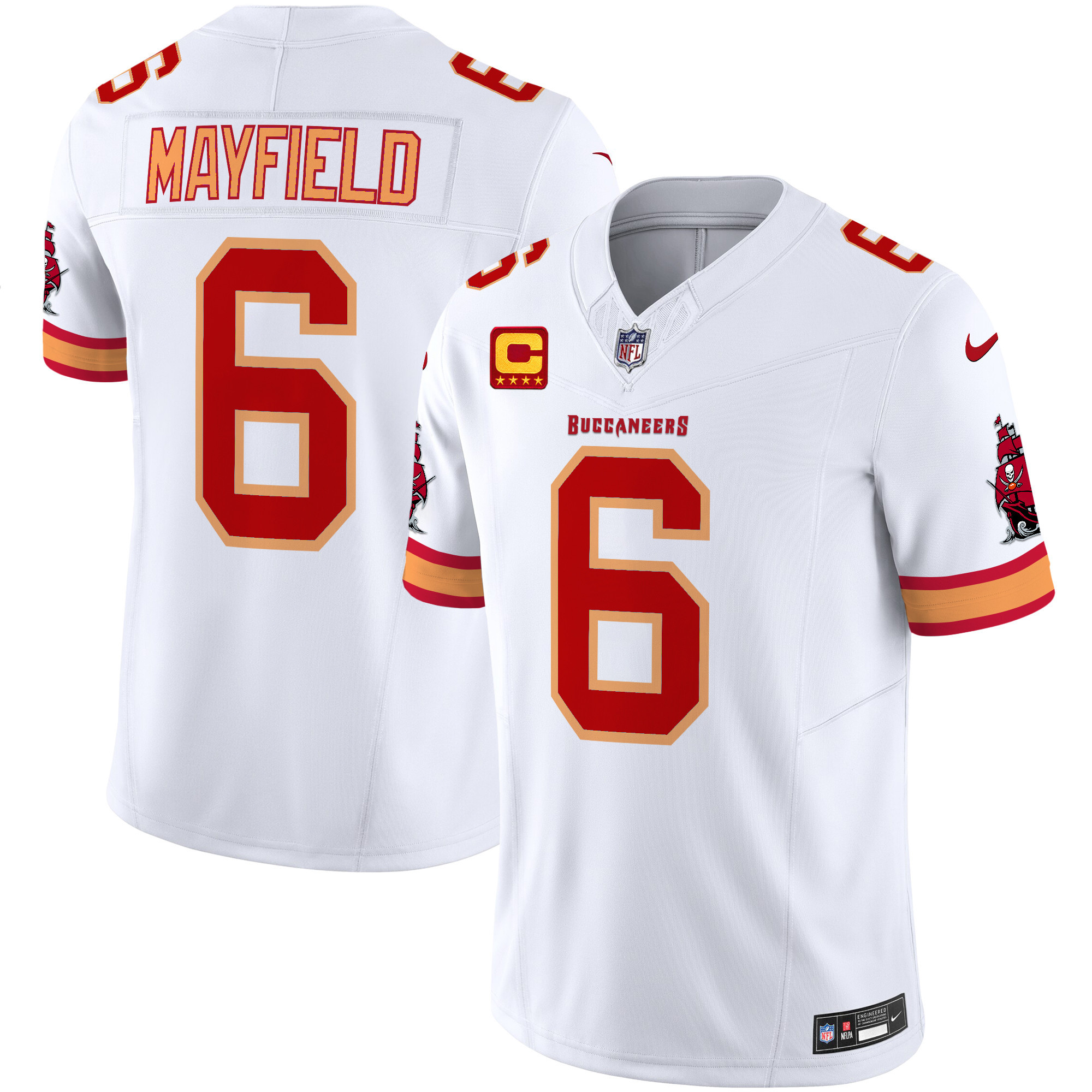 Men's Buccaneers Throwback Vapor Limited Jersey V3 - All Stitched - Image 15